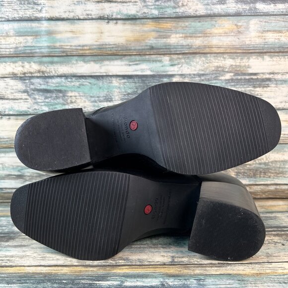 Blondo Womens 8.5M Waterproof Ankle Boot Black Double Zipper Casual Winter Work - Picture 7 of 12